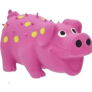 NWT Pink Spiky Pig Toy